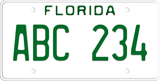 1977-1979 Florida License Plate