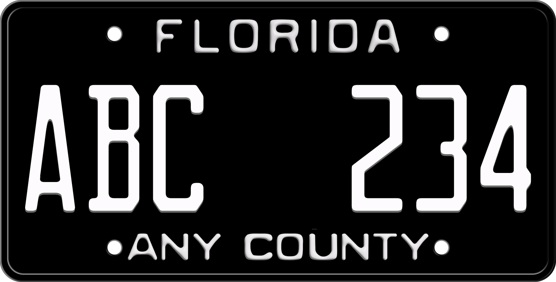 Florida Personalized Plates Custom License Plate Florida License florida-personalized-plates-custom-license-plate-florida-license