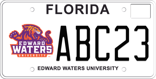 Florida License Plate - Edward Waters University