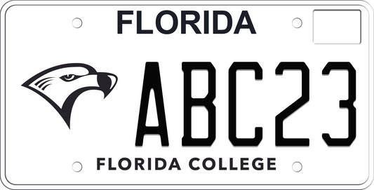 Florida License Plate - Florida College